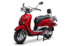 New 150cc- BMS HERITAGE 1-TONE - Retro Style Scooter - CA Carb Approved