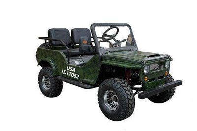 New Vitacci Jeep GR2-125 - Semi Auto 125cc Youth Go Kart with Reverse