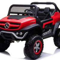 New Electric Kids Ride-on Toy Mercedes 4x4 SUV w/MP4 Screen - UNIMOG