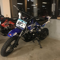 New Semi-Automatic 110cc Dirt Bike - Apollo DB27 - Youth Dirt Bike