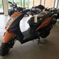 NEW 2019 KYMCO - SUPER 8 150X - SPORT STYLE 50CC SCOOTER scooters Wholesale ATV MATTE ORANGE 