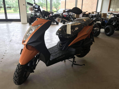 NEW 2019 KYMCO - SUPER 8 150X - SPORT STYLE 50CC SCOOTER scooters Wholesale ATV MATTE ORANGE 