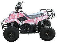New Kids 110cc ATV - Coolster 3050C - ATV with Headlight & Rack - CA Carb Approved - Free Shipping atvs Wholesale ATV Pink Army Camo 