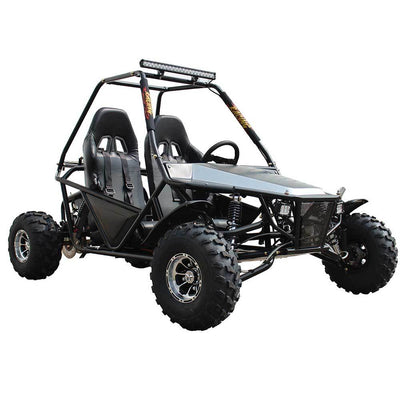 New Kandi 200GKM-2A - 200cc Fully Auto Youth/Adult Go Kart w/LED Light Bar & Alloy Wheels