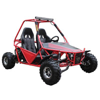 New Kandi 200GKM-2A - 200cc Fully Auto Youth/Adult Go Kart w/LED Light Bar & Alloy Wheels