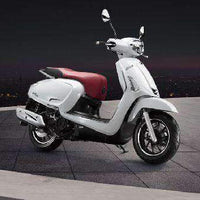 NEW 2019 KYMCO - Like 150i w/Noodoe and ABS - Retro Style 150cc Scooter scooters Wholesale ATV White 