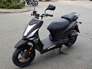 NEW 2019 KYMCO - SUPER 8 50X - SPORT STYLE 50CC SCOOTER scooters Wholesale ATV BLACK 