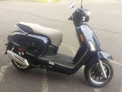 NEW 2019 KYMCO - LIKE 50i - RETRO STYLE 50CC SCOOTER scooters Wholesale ATV BLUE 