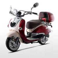 New 150cc- BMS HERITAGE 2-TONE - Retro Style Scooter - CA Carb Approved