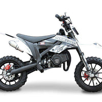 New SYXMOTO HOLESHOT-X (PAD50-2) - Kids Mini 2-Stroke 50cc Dirt Bike