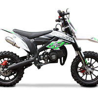 New SYXMOTO HOLESHOT-X (PAD50-2) - Kids Mini 2-Stroke 50cc Dirt Bike