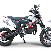 New SYXMOTO HOLESHOT-X (PAD50-2) - Kids Mini 2-Stroke 50cc Dirt Bike