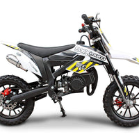 New SYXMOTO HOLESHOT-X (PAD50-2) - Kids Mini 2-Stroke 50cc Dirt Bike