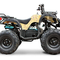 New IceBear Spartan-8 (PAH125-8E) -125CC  Fully Auto Youth ATV with Reverse - 8 inch Wheels