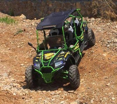New 350cc - FANGPOWER Predator 400 XL - 4 Seater Youth/Adult UTV - Free Shipping utvs Wholesale ATV Green 
