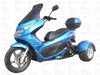 New 150cc - Icebear Q6 -  Trike Scooter - CA Carb Approved