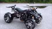 New 350cc - Icebear SPY 350 - Adult Racing Sport ATV - Free Shipping atvs Wholesale ATV Black