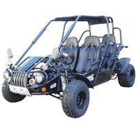New 300cc - Trailmaster 300-XRS4 - 4 Seater Go Kart w/Reverse - CA Carb Approved - Free Shipping go kart Wholesale ATV black 