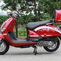 New 170cc - Dongfang 200 Vestalian - Vespa Style Scooter - Free Shipping scooters Wholesale ATV burgundy 